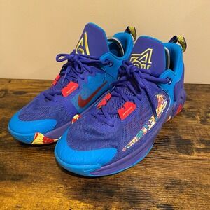 Nike Giannis Immortality 2 Kids Royal Blue Basketball Shoes Size 7Y